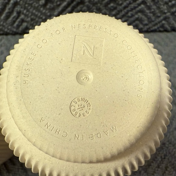 NESPRESSO Coffee Mugs - Set of 2 - HUSK Collection - Picture 4 of 4